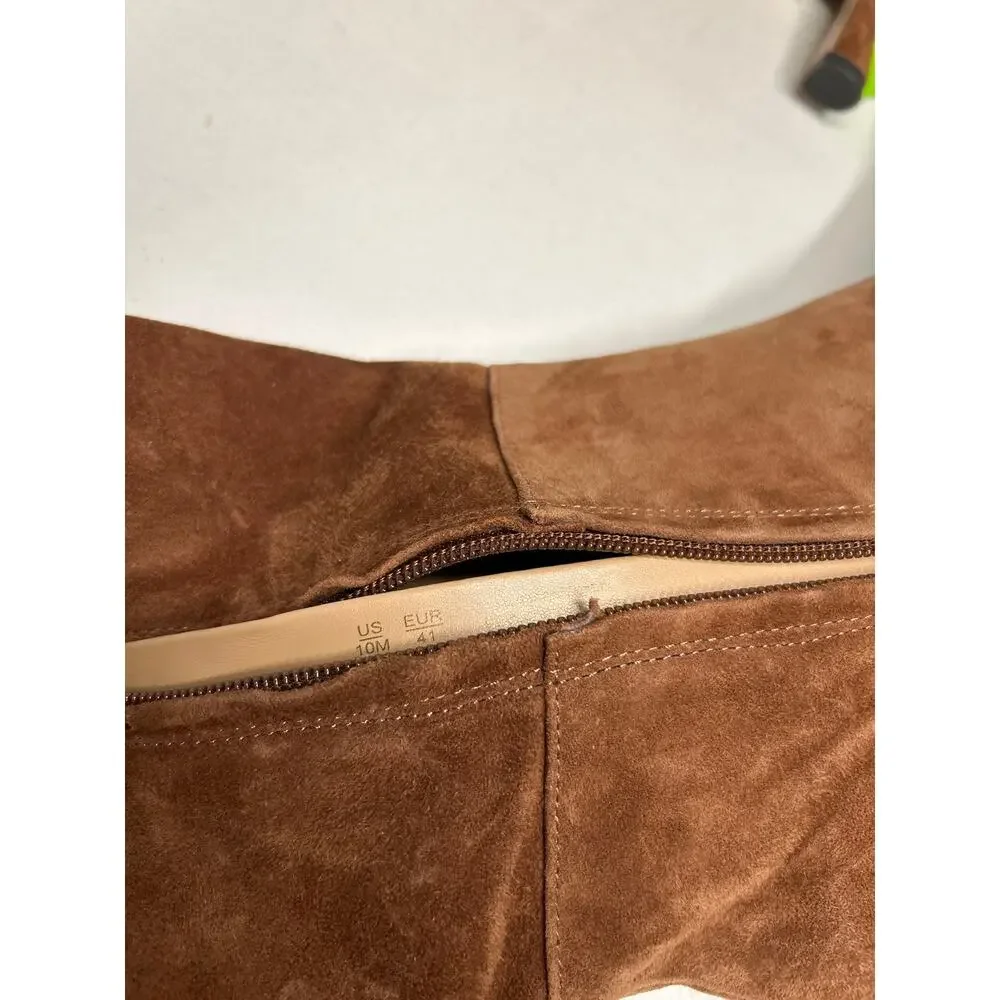 Sam Edelman Women's Brown Taylin Boots in Size 10 with extra calf space. NWOB